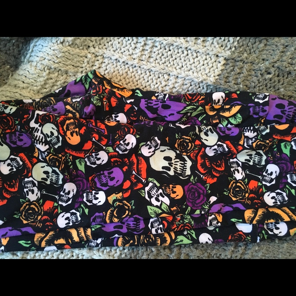 Halloween Skeleton TC LuLaroe Leggings